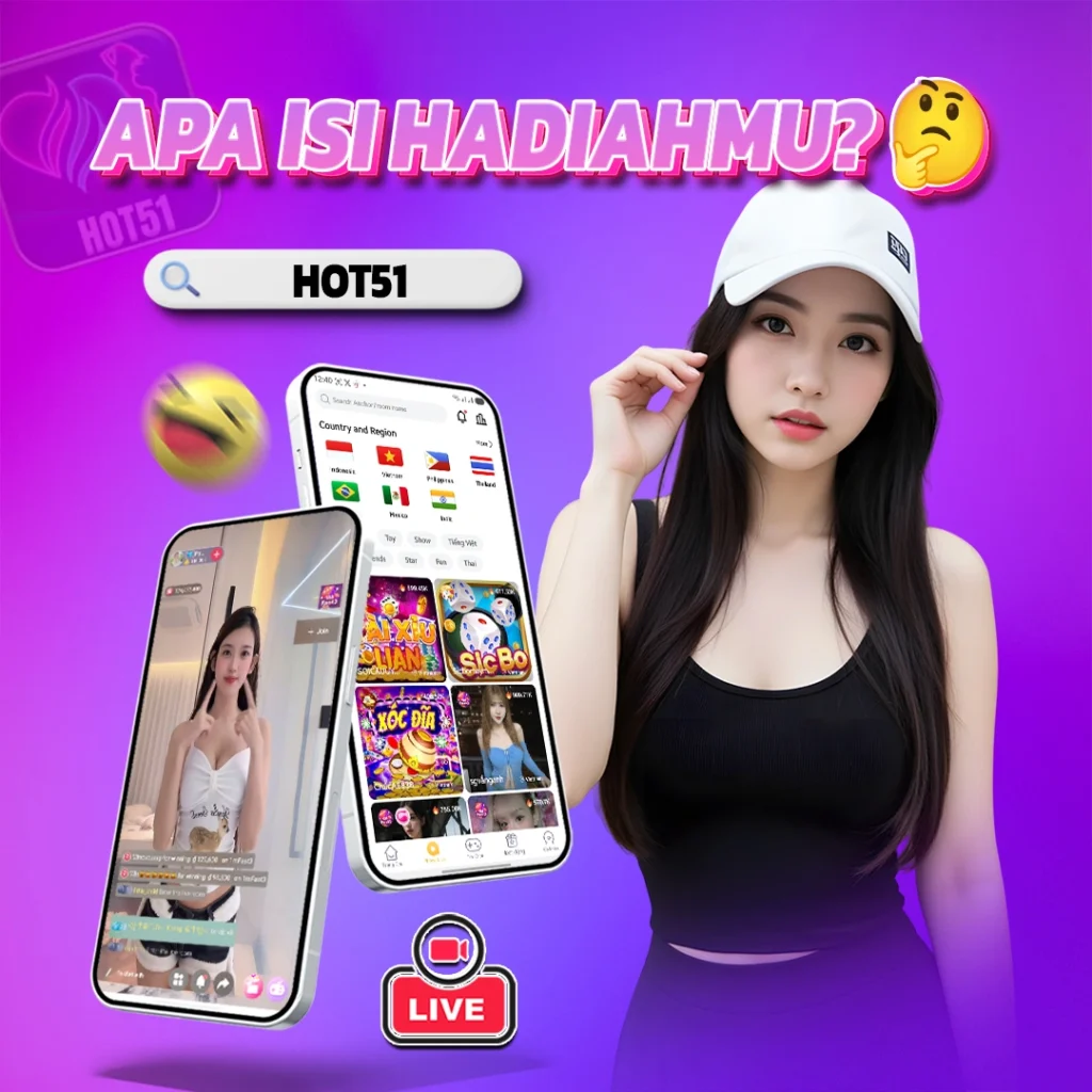 Hot51id.click: Hot51 Makes Live Streaming Enjoyable with Indonesian Cute Girls
