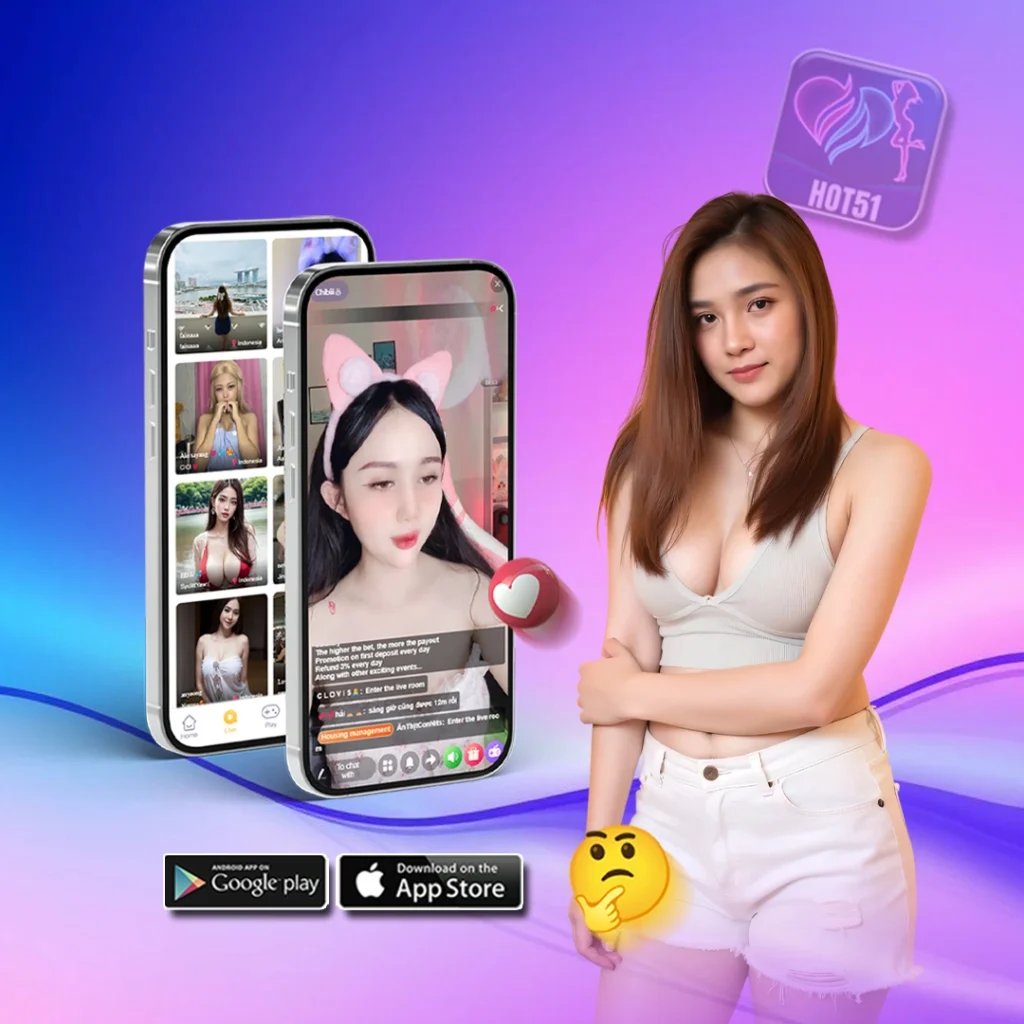 Hot51id.click: Indonesian Cute Girls Live Streaming on Hot51 Always Bring Positive Vibes